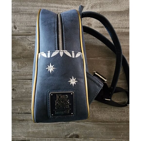 Loungefly Lord Of The Rings White Tree of Gondo Mini Backpack Embroidered Rare - Picture 6 of 13